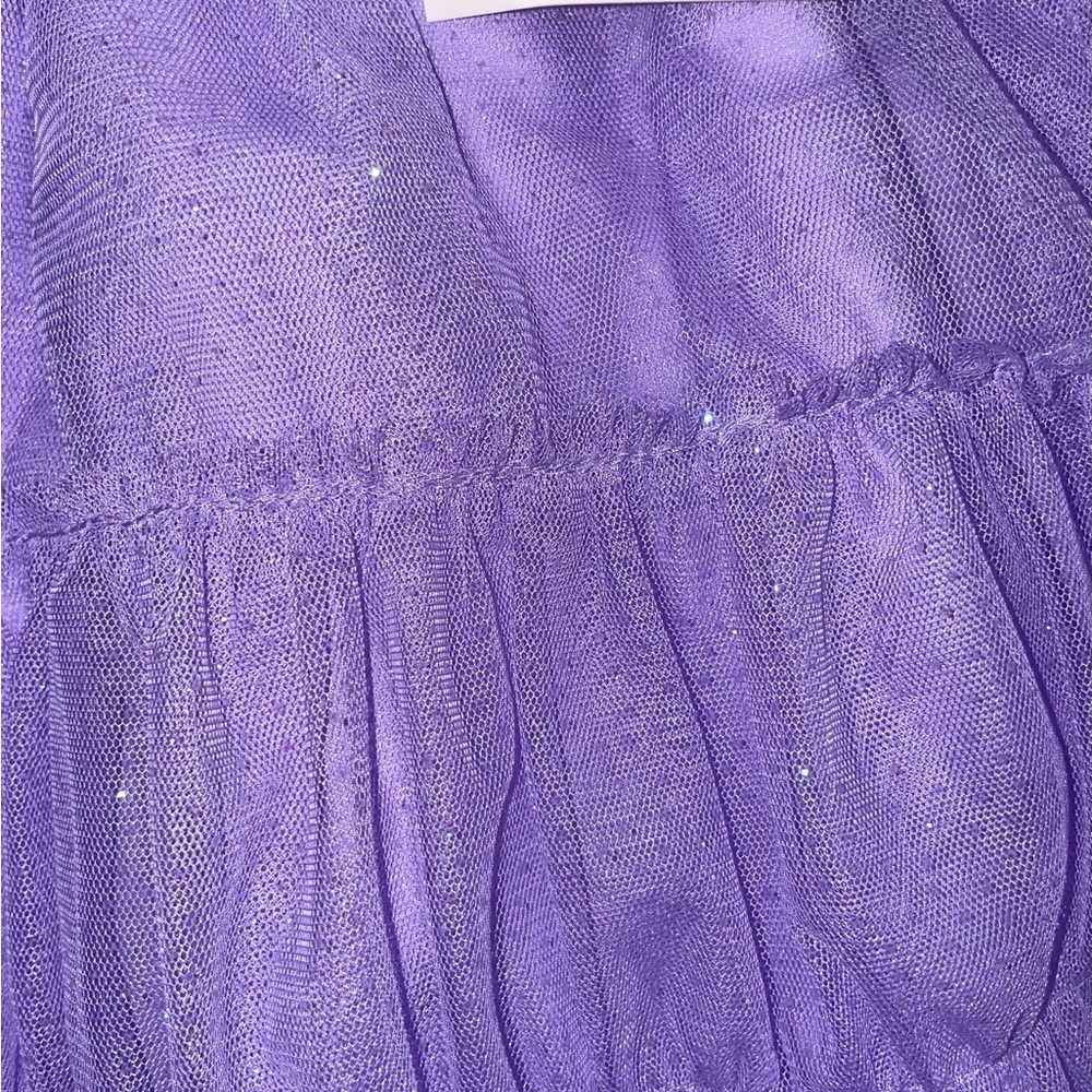 Rare Editions Lavender Tulle Dress - Picture 3 of 6